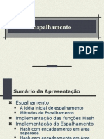 Hash e Espalhamento