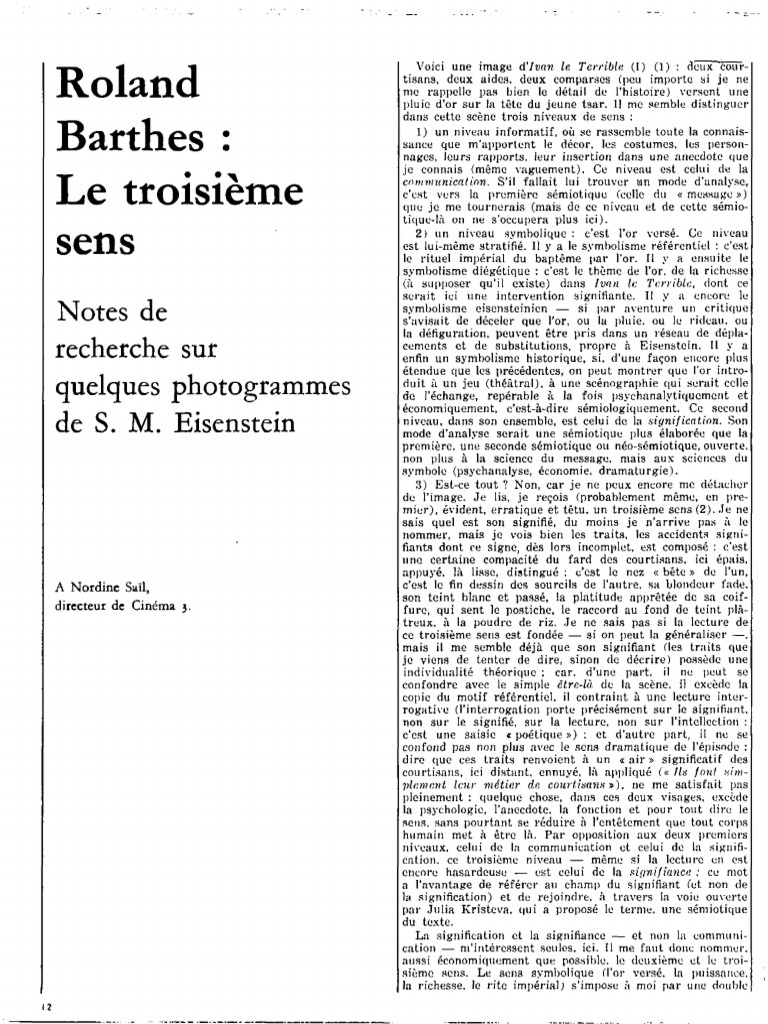 PDF) Du sens de la signification dans l'histoire.