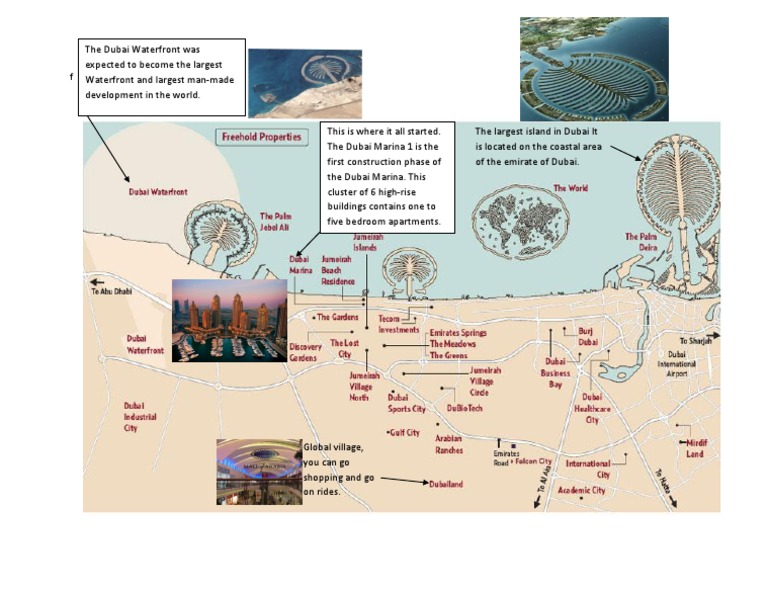 Map Dubai | PDF