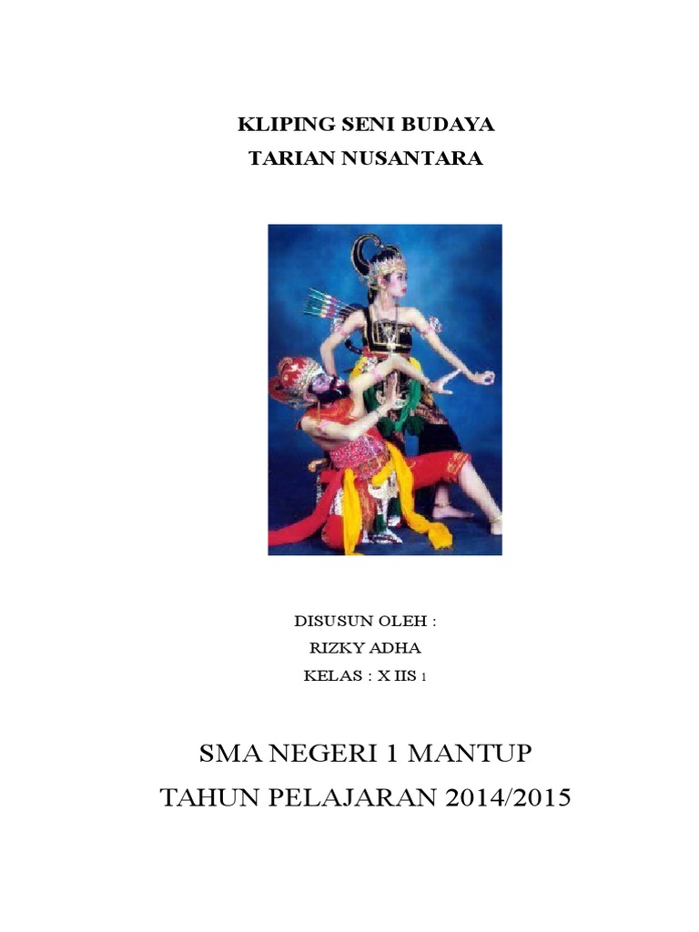 kliping tarian nusantara