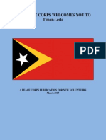 Peace Corps Timor-Leste Welcome Book March 2015