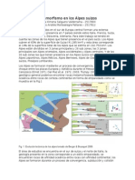 Metamorfismo en Los Alpes Suizos