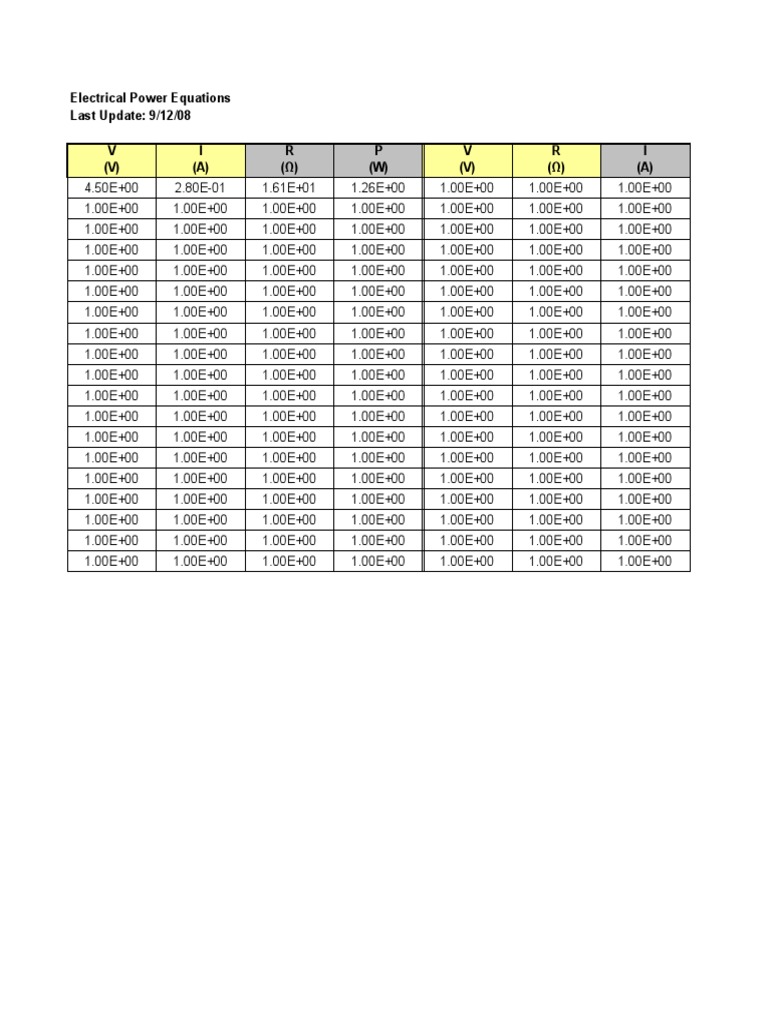 Electronics Workbook 11-17-09 | PDF | Inductance | Electronics