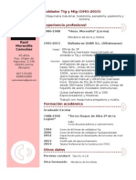 Curriculum Vitae Modelo3a Granate