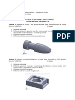 RAČUNAROM INTEGRISANA PROIZVODNJA CAM Praktični Dio Kroz SolidCAM