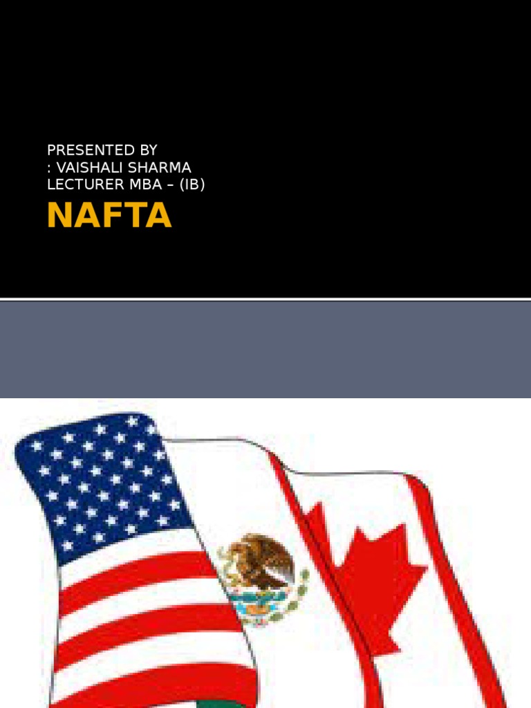 Nafta Pdf North American Free Trade Agreement Trade