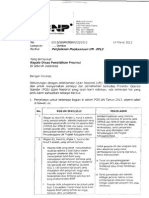 Surat Edaran BSNP Tentang Penjelasan Un 2013-Penting