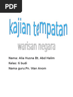 20735190 Kajian Tempatan Darjah 6 Warisan Sejarah