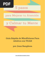 Mindfulness Para Adultos Con TDAH