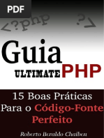Guia 15 Boas Praticas PHP Codigo Fonte Perfeito