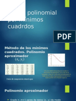 Ajuste Polinomial Por Mínimos Cuadrdos