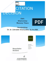 Resuscitation Decision