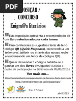 Exposição "Enigmas literários"