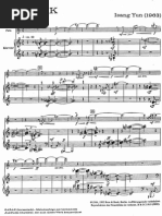 Jolivet Flute Concerto - Score | PDF