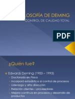 Filosofía de Deming