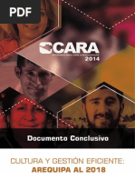 CARA 2014 - Documento Conclusivo
