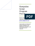 Download KumpulanScriptProgramPascalUntukSMAbyGentraAdityaPutraSN26829266 doc pdf