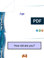 How Old Are You. Pages 64, 65, 66.Pps