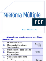 Tema 8. Sindrome Mieloproliferativo - Dra. Nilda Iriarte