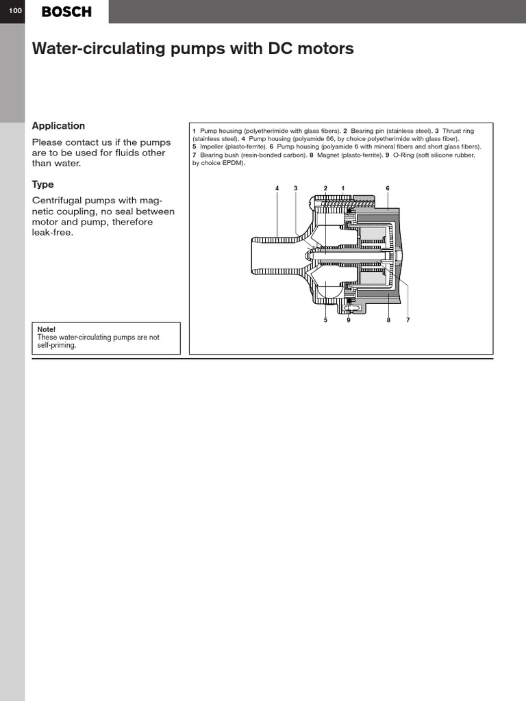 Bosch Pumps PDF | PDF | Pump | Mechanical Engineering
