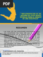 Implementación de Un Sistema de Luces Audiorítmicas Ppt