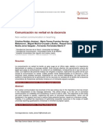 La Comunica No Verbal en La Docencia PDF