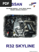 Nissan Skyline R32 Engine Manual