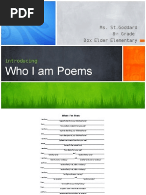 i am from poem