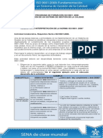 Actividad de Aprendizaje Unidad 3 Requisitos e Interpretacion de La Norma ISO 90012008