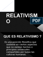 Relativismo Filosofico