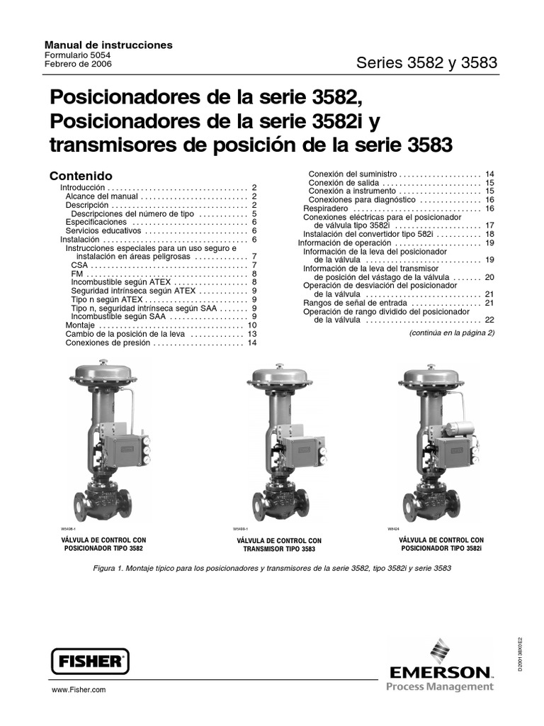 Posicionador Fisher 3582