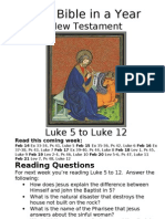Bible in A Year 15 NT Luke 5 To 12
