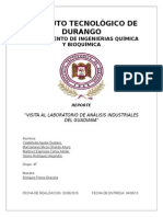 Visita Al Laboratorio de Analisis Industriales Del Guadiana Completo