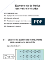 Cap-6-Escoamento de Fluidos Incompressíveis e Invíscidos