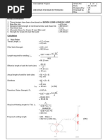 RC Capping Beam Design and Reinforcement | PDF