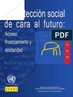La Protección Social de Cara Al Futuro. Acceso, Financiamiento y Solidaridad