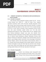 Download BAB II Gambaran Umum Kota Serang editdoc by Enggong Rush SN268332790 doc pdf