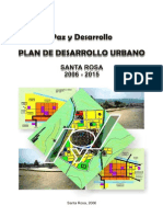 Plan de Desarrollo Urbano Santa Rosa 2006-2015