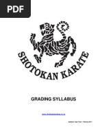 Download Shotokan Karate Grading Syllabus  by Mohan Kumar SN268341858 doc pdf