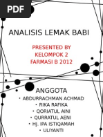 Download Analisis Lemak Babi Dengan Kromatografi Cair Kinerja Tinggipptx by Husnul Khatimah Arsyad SN268341884 doc pdf
