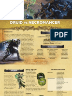 Mage Wars - Druid Vs Necromancer Rulebook