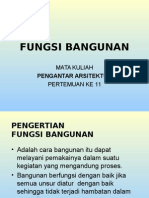 11 (1) .Fungsi Bangunan