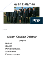 Sistem - Kawalan - Dalaman Dan Isu Semasa