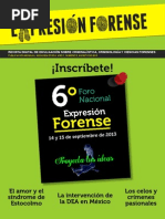 Expresion Forense No 5 Agosto 2013