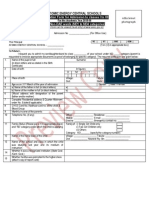 Application Forms For Admission Under ND1 To ND4 in Class I To XII in AEES 2015-16