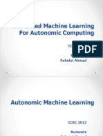 Automated Machine Learning for Autonomic Computing