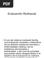 Evaluación Multiaxial