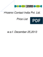 Pheonix Price Listwef 25 Dec 2013