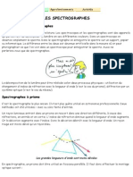 Les Spectrographes