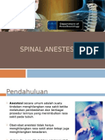 Spinal Anestesi